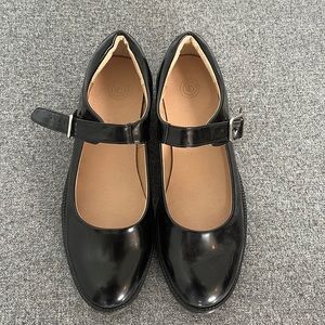 UO Black Greta Mary Jane Oxford Shoes